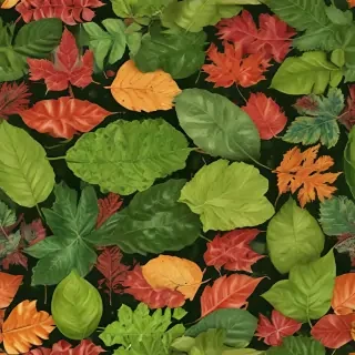 leaves no background