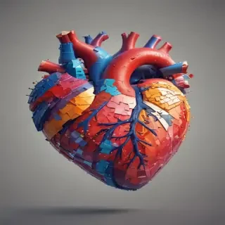 pixelated heart png