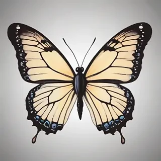 butterfly outline