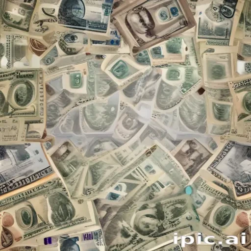 money with transparent background