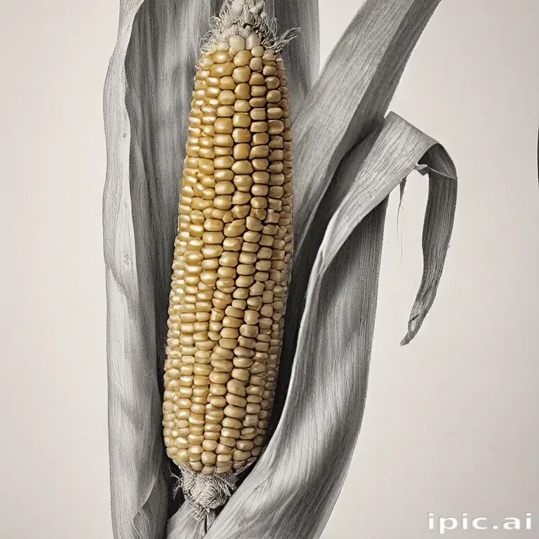 corn drawing
