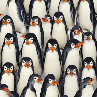penguins background