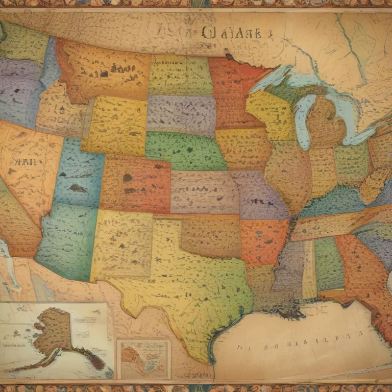 map of the us states