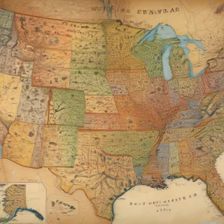 map of the us states