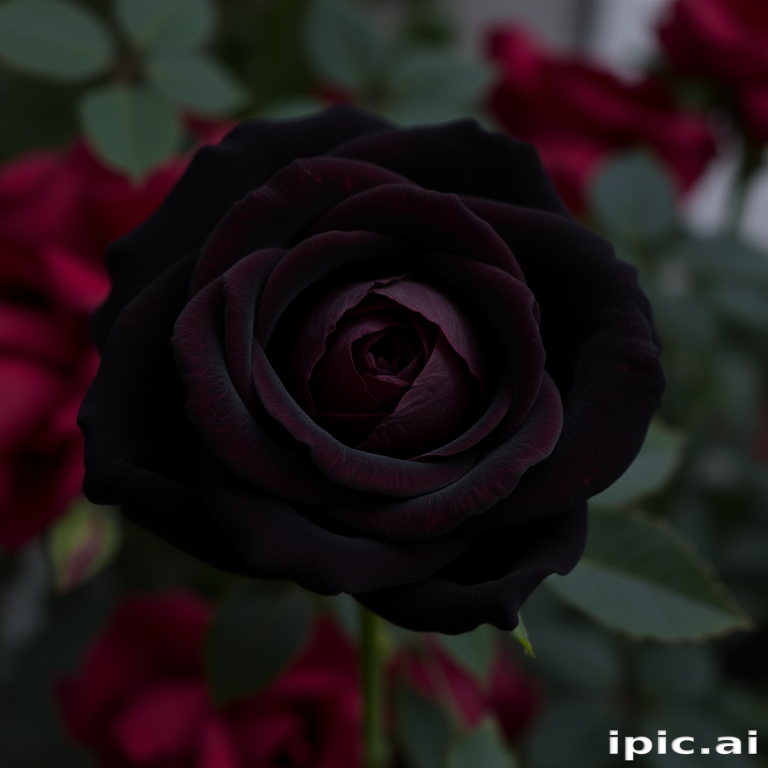 black rose background