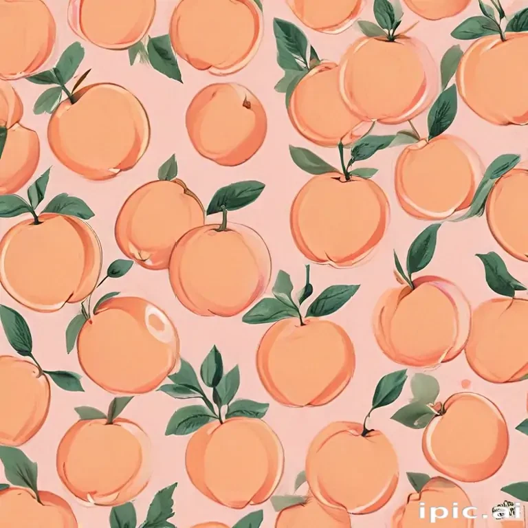 peach wallpaper aesthetic