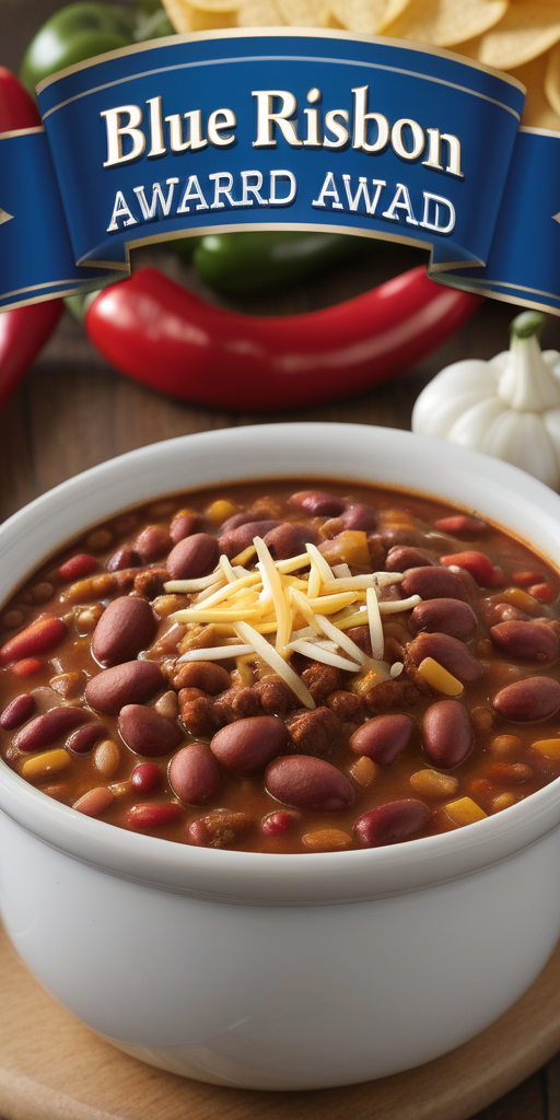 blue ribbon award winning chili