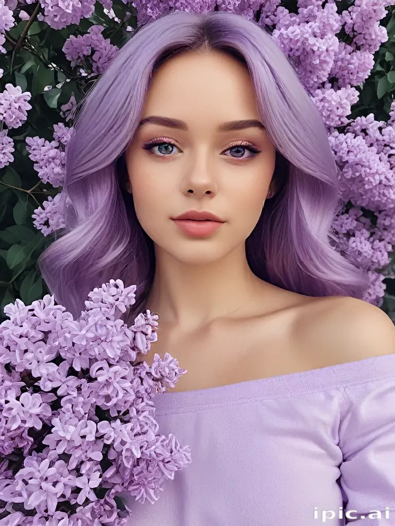 lilac aesthetic