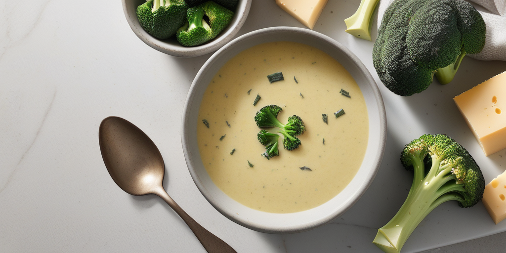 what goes with broccoli cheddar soup
