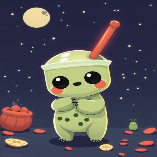 cute boba wallpaper
