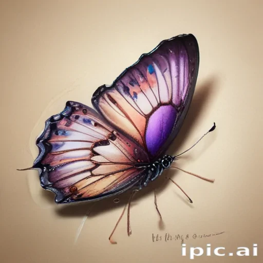 picture of a butterfly drawing