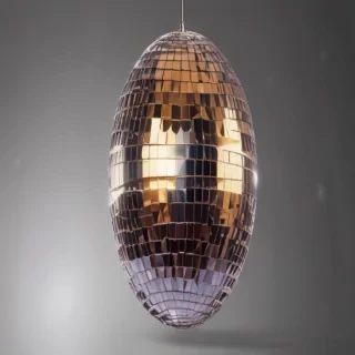 transparent background disco ball png