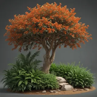 aesthetic plants png