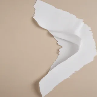 torn paper transparent