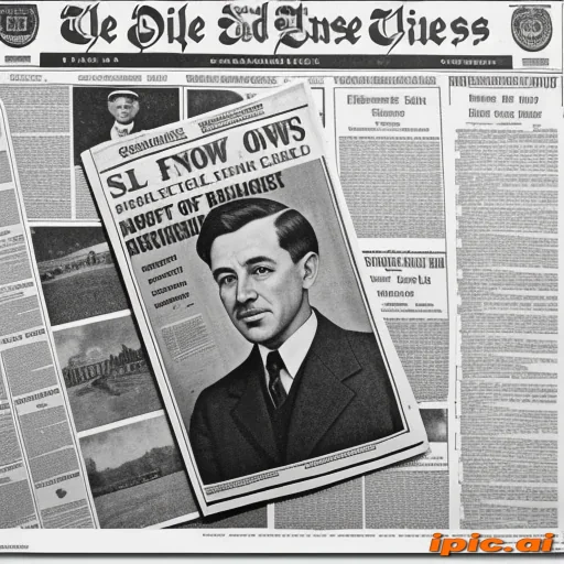 old newspaper background