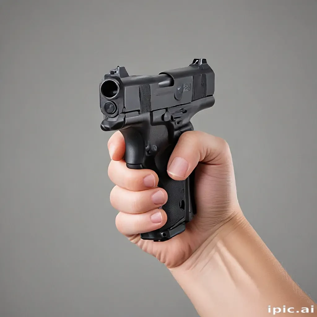 hand with gun png