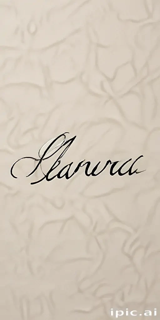 laura in cursive