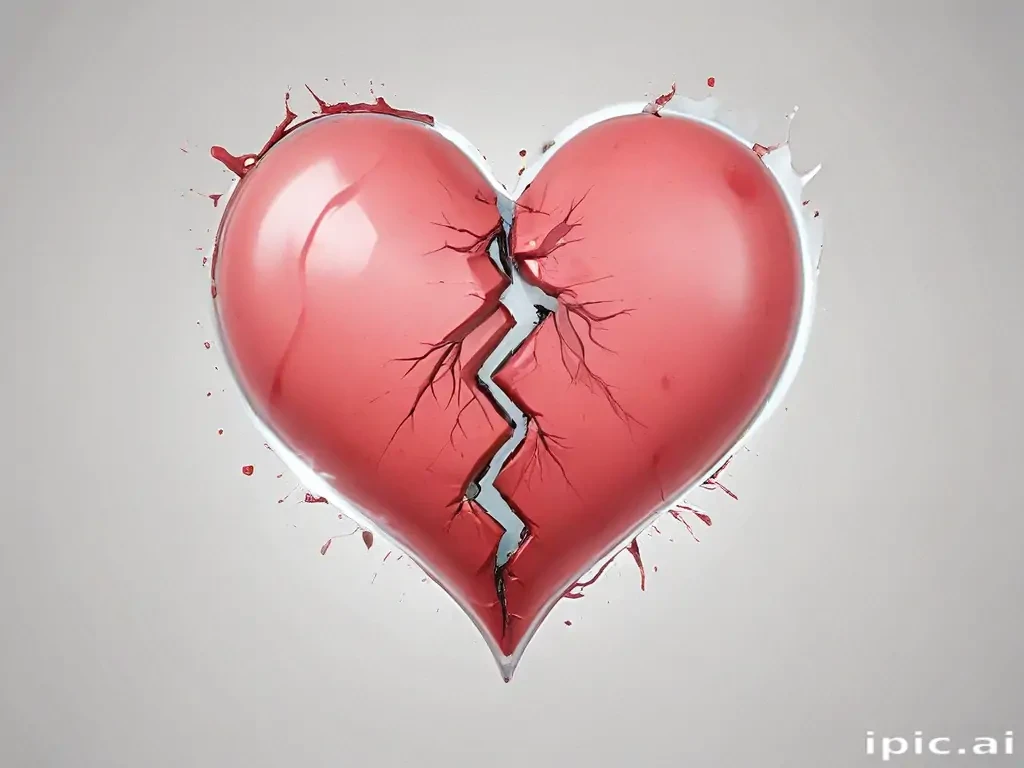 broken heart transparent
