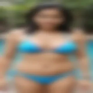 indian aunty in bikini