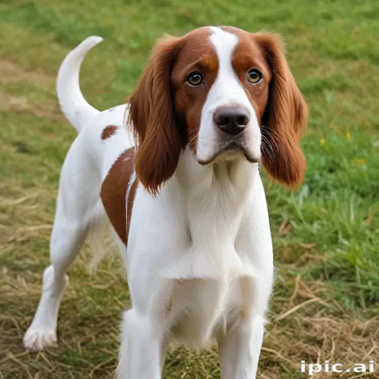 irish red and white setter