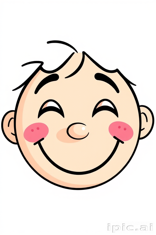 happy face transparent background