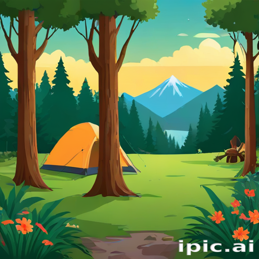 camping background