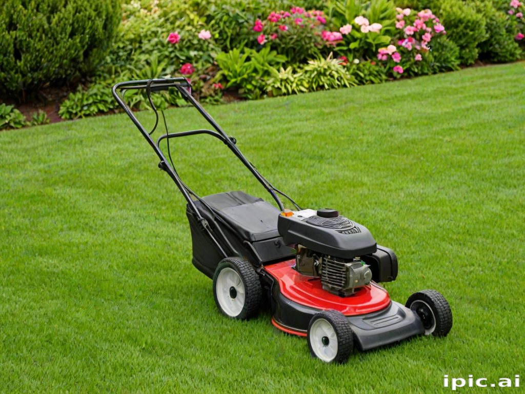 lawn mower clipart