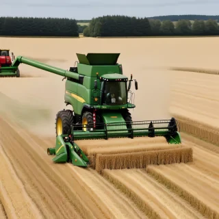 combine harvester