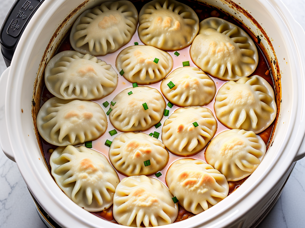 pierogi casserole in a crock pot