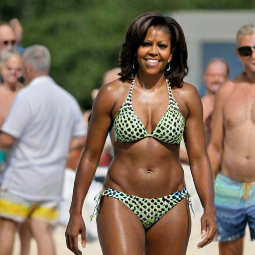 michelle obama in bikini