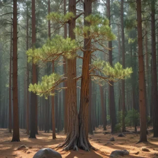 pine tree transparent