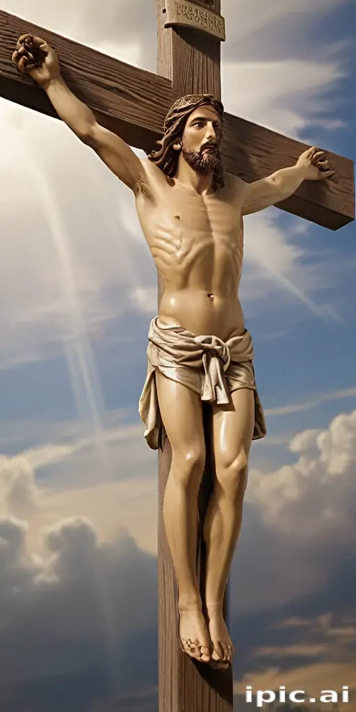 image of jesus on a cross