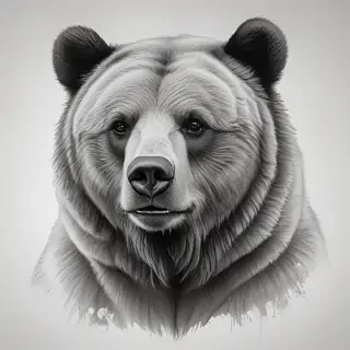 bear drawlings
