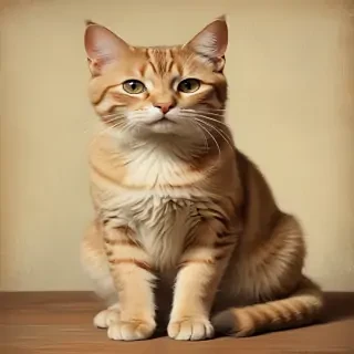 vintage cat illustration