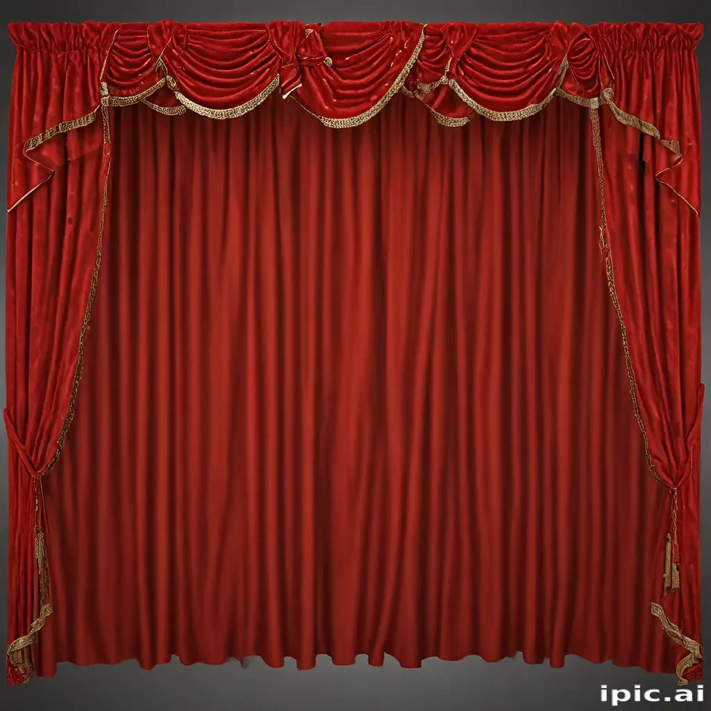 red curtain png