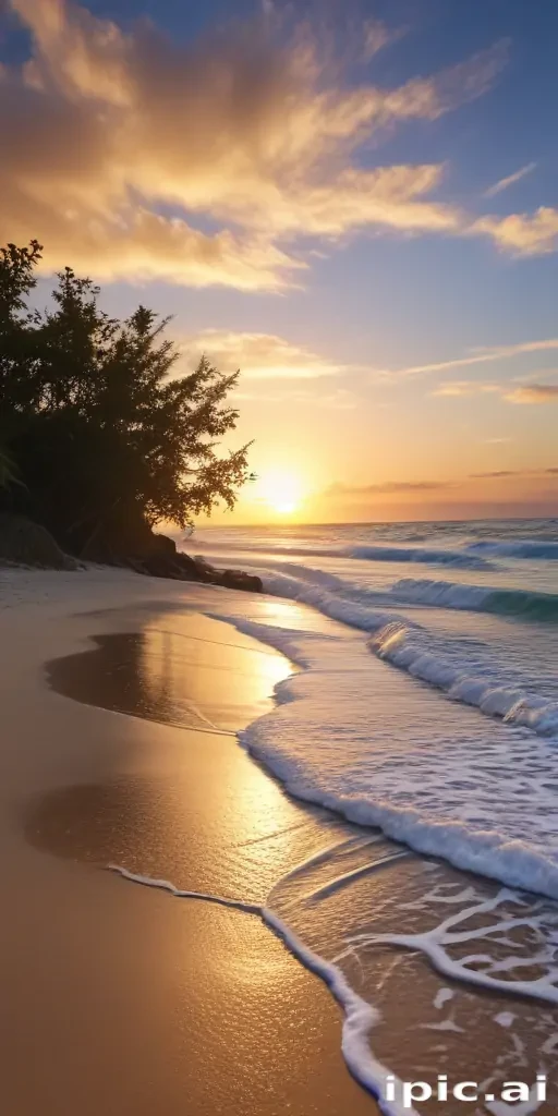 beach screensaver iphone