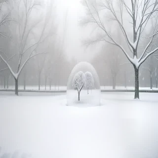 snow transparent