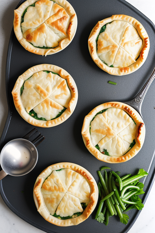 what to serve with mini chicken pot pies