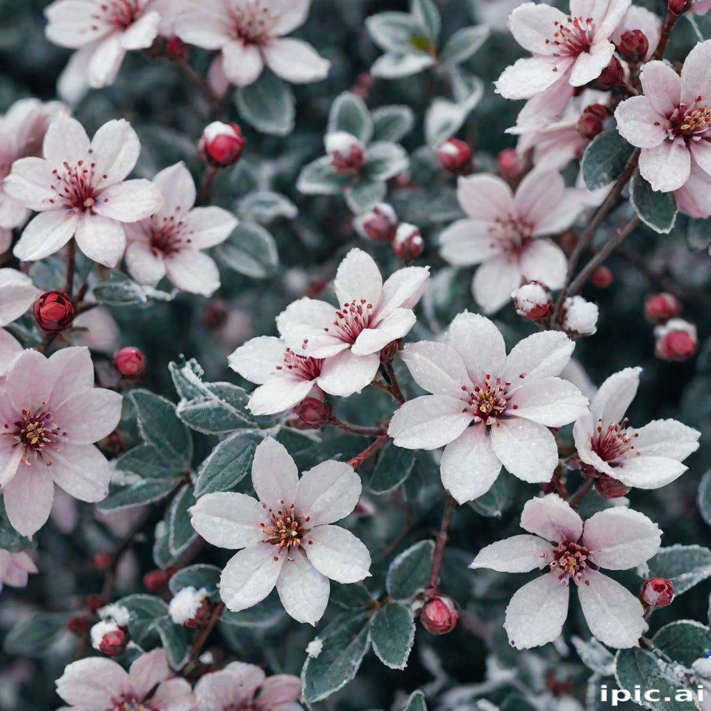 winter flower wallpaper background