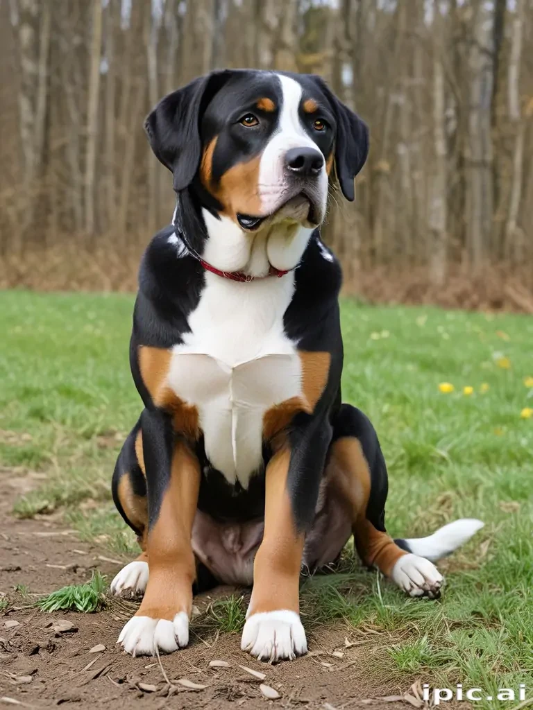 greater swiss mountain dog