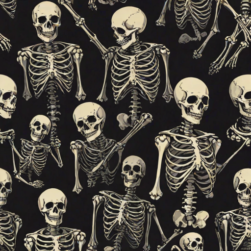 skeleton wallpaper