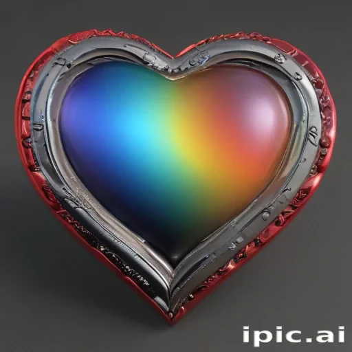 rainbow heart png