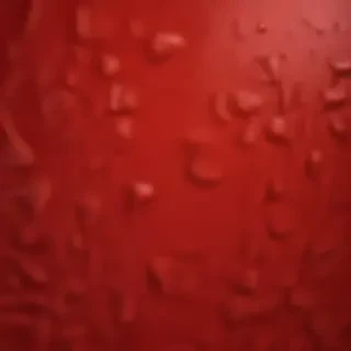 plain red background