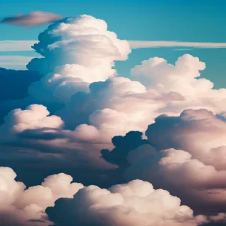 aesthetic clouds wallpaper