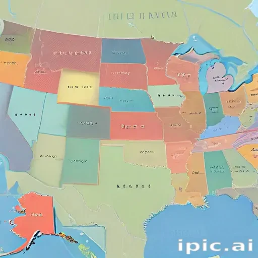 us states on a map