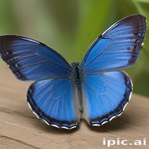 blue butterfly