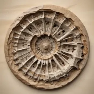 fossil drawing