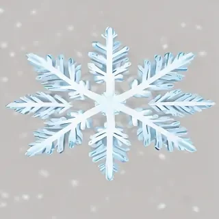 snowflake clipart transparent background
