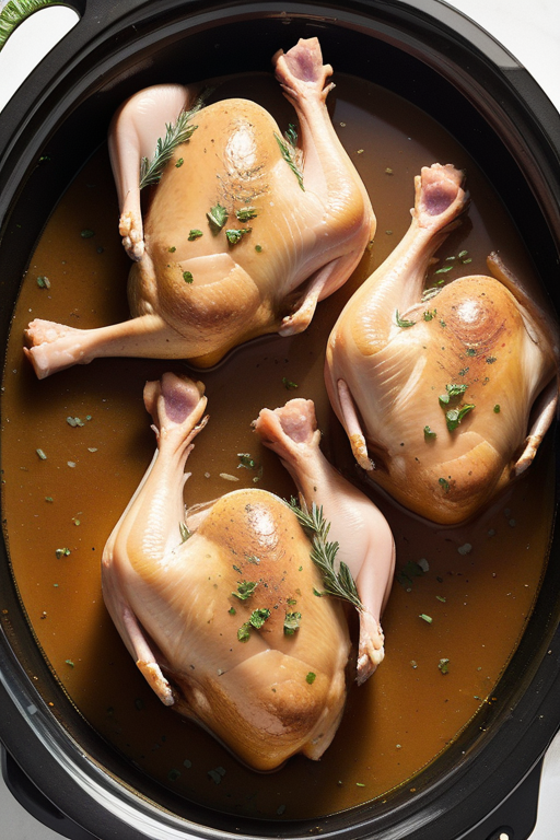 chicken leg quarters crock pot