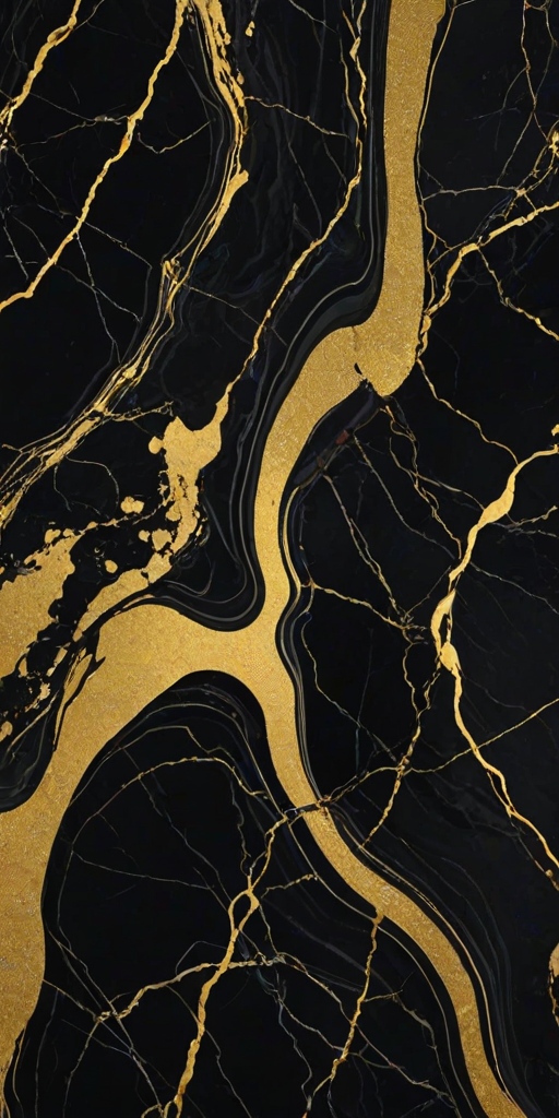 black and gold marble background